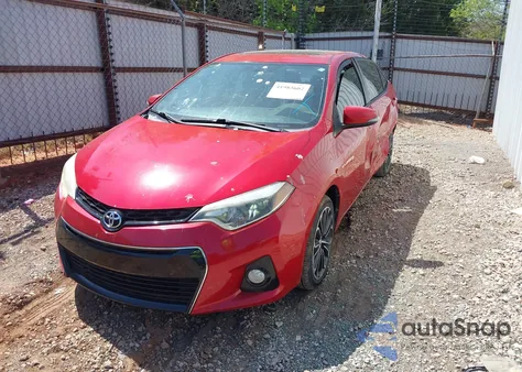 2014 Toyota Corolla S Plus from USA, damaged, VIN 2T1BURHE8EC034539